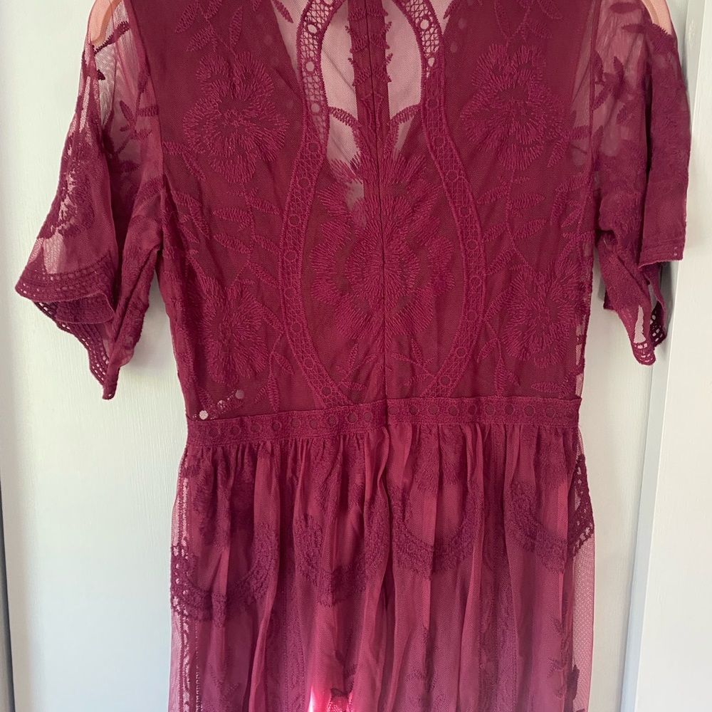 Pink blush maternity dress - size small - Picture 6 of 9